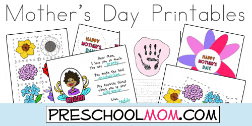 Mother's Day Preschool Printables