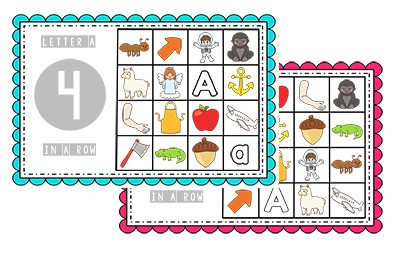 Preschool Bingo Games