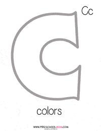 Letter C Preschool Printables - Preschool Mom