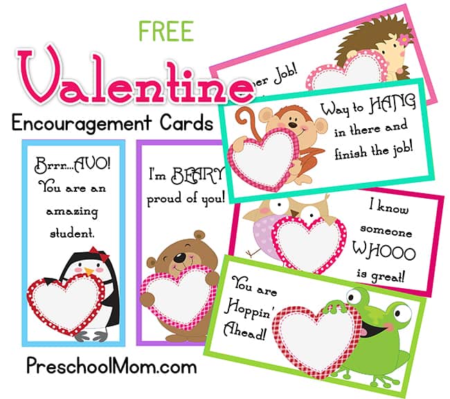 Valentine's Day Preschool Printables Preschool Mom