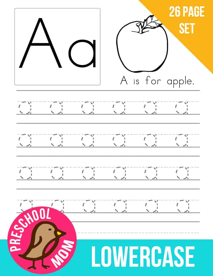 Alphabet Preschool Printables - Preschool Mom
