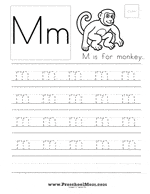 letter m preschool printables preschool mom