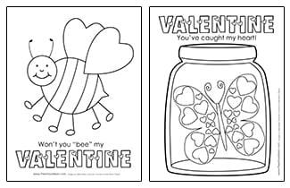 Valentine's Day Preschool Printables - Preschool Mom