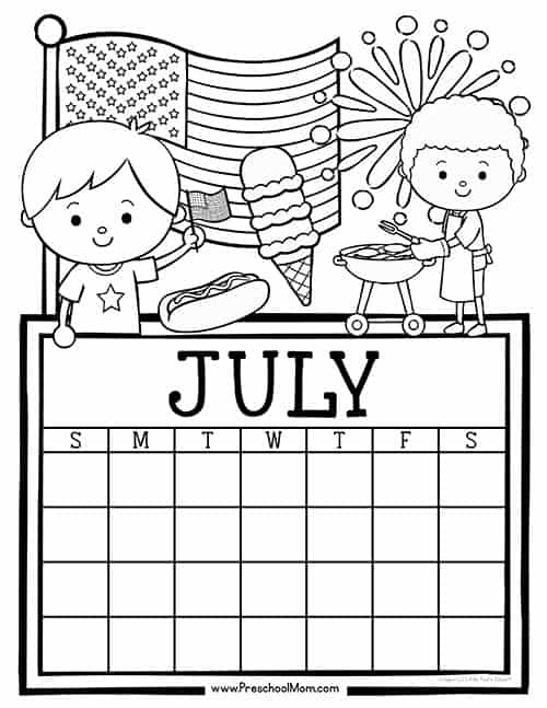 12-printable-preschool-calendar-worksheet-pages-month-12-printable