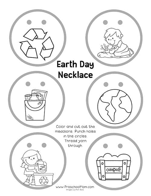 Earth Day Printables For Preschool