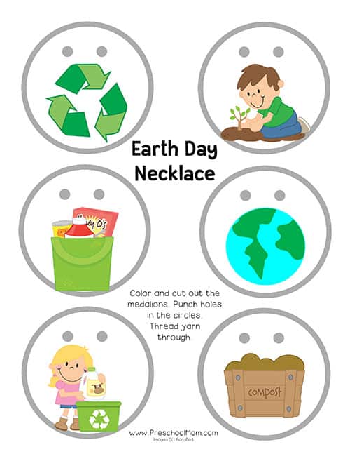 earth day preschool printables preschool mom