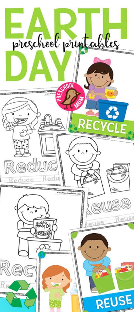 Earth Day Preschool Printables - Preschool Mom