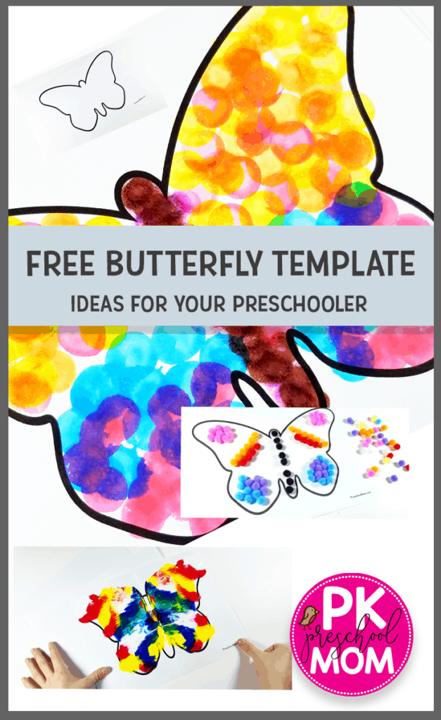 free butterfly template ideas for your preschooler