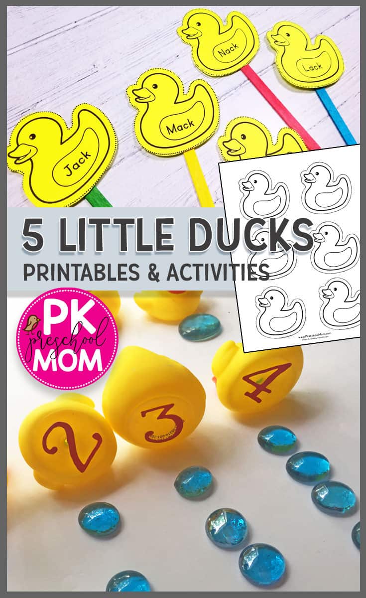 5 Little Ducks - Preschool Mom