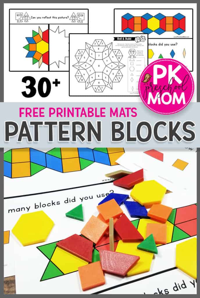 Pattern Blocks Preschool Mom