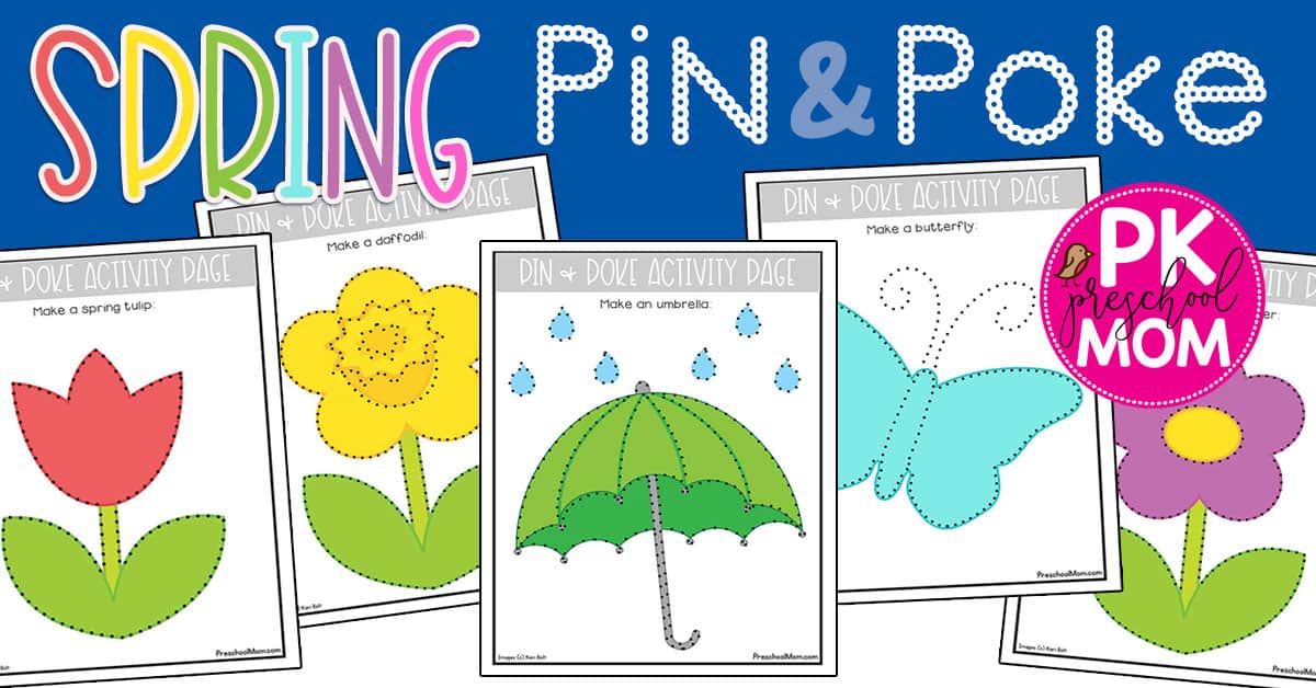 Spring Printables Preschool Mom