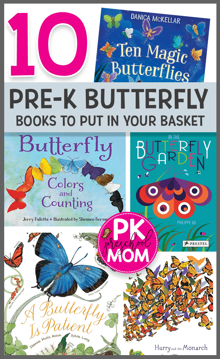 Butterfly Books PIN - Preschool Mom