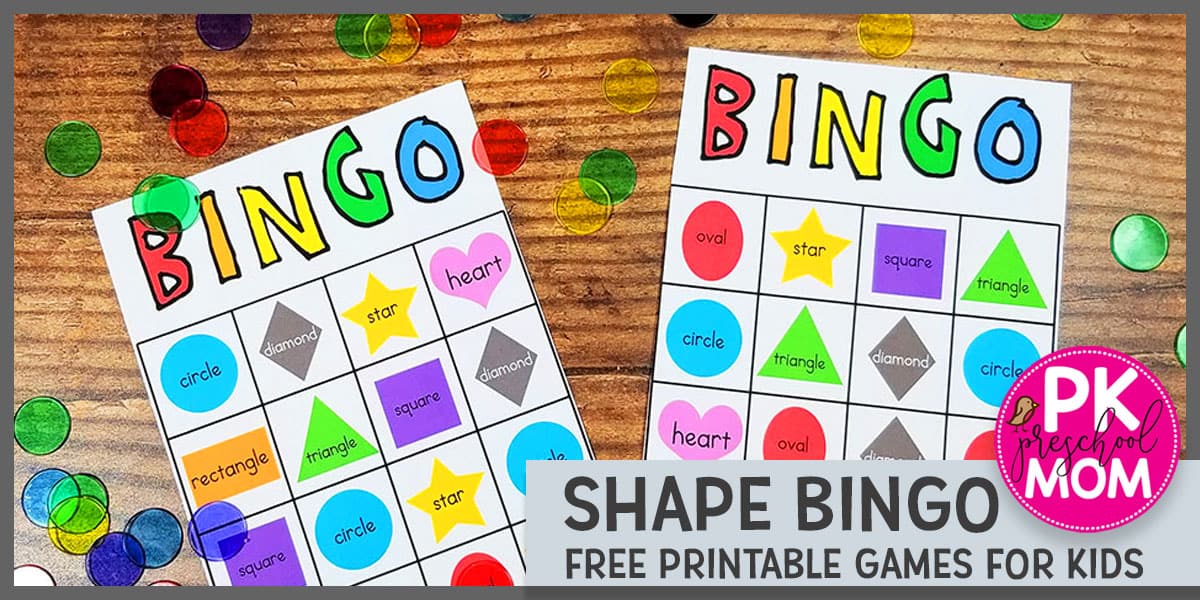 Shape Bingo Preschool Mom shape-bingo-preschool-mom