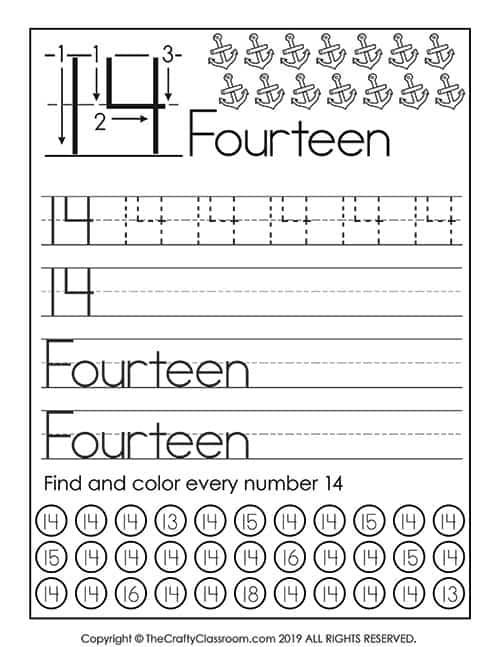 Numbers Archives - Preschool Mom