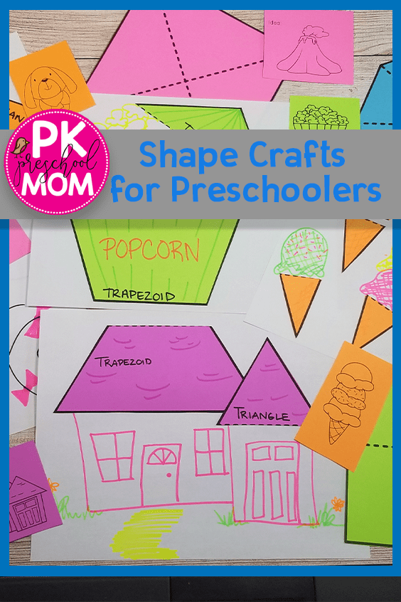 Shape Crafts For Preschoolers PIN - Preschool Mom