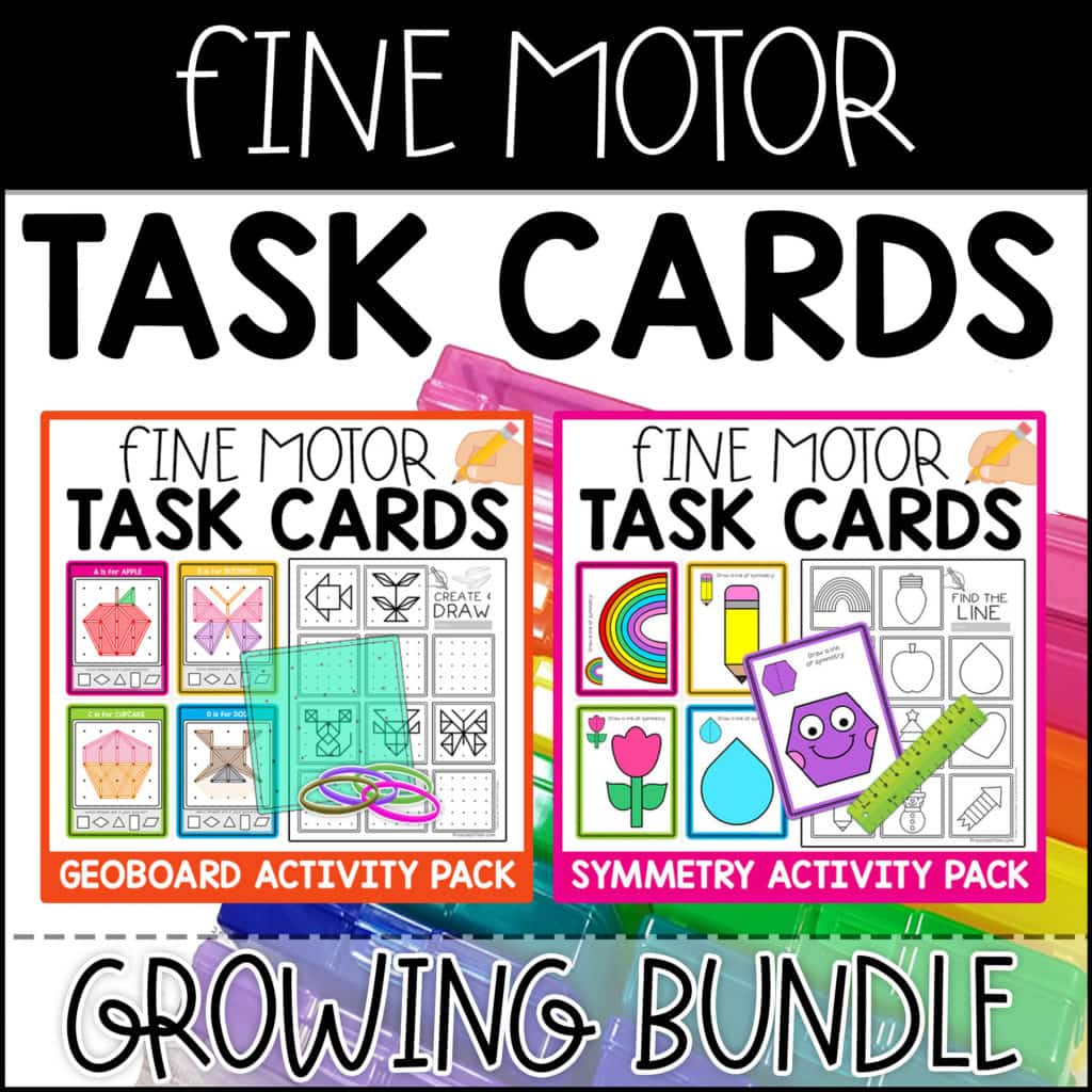 Fine Motor Task Cards