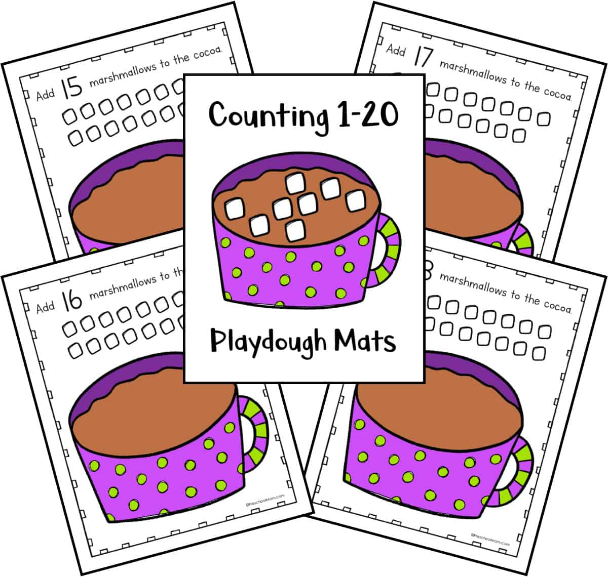 marshmallow-math-activity-mats-preschool-mom