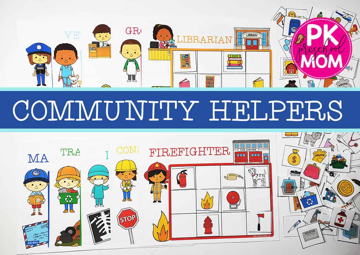 CommunityHelperPreschoolPrintables - Preschool Mom