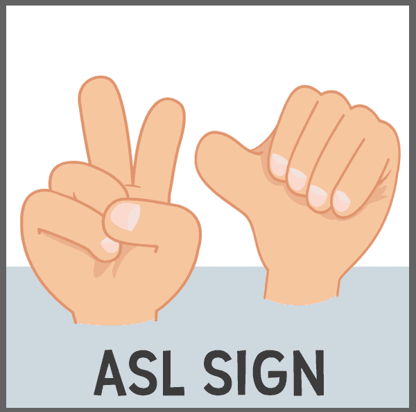 ASL Preschool Printables