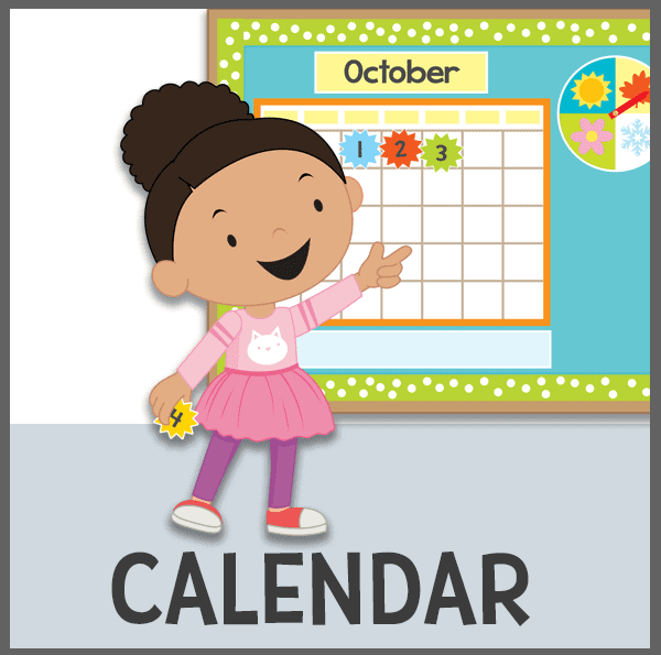 Calendar Preschool Printables