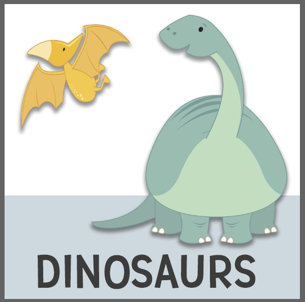 Dinosaur Preschool Printables