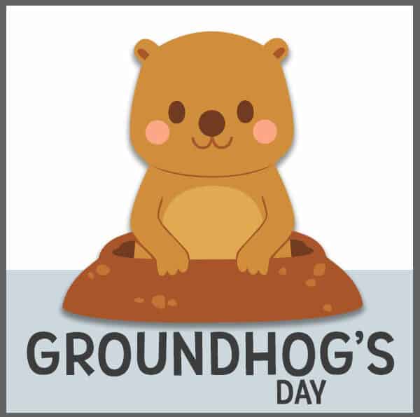 Groundhogs Day Preschool Printables