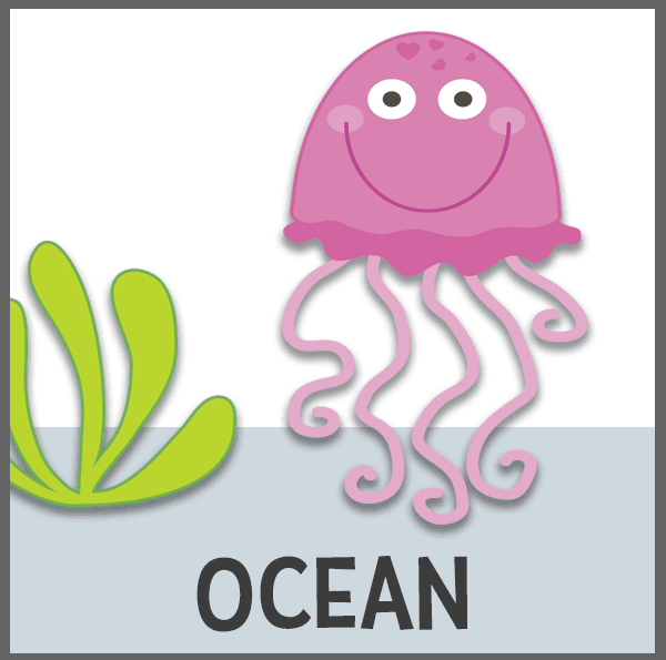 Ocean Preschool Printables