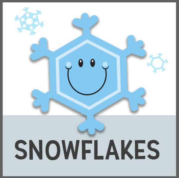 Snowflake Preschool Printables