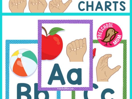 ASL Alphabet Charts