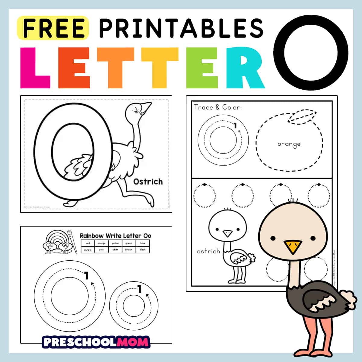 Letter O Worksheets For Preschool Activity Shelter - Letter O Alphabet ...